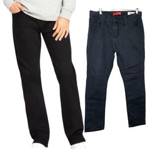 Guess Delmar Slim Straight Jeans Men Sz 31X30 (real 32x29) Black Denim Modern